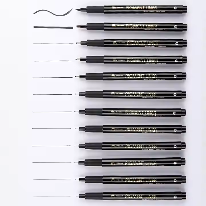 SET MOBEE 12 TIRALINEAS/ RAPIDOGRAPH RESISTENTE AL AGUA 3
