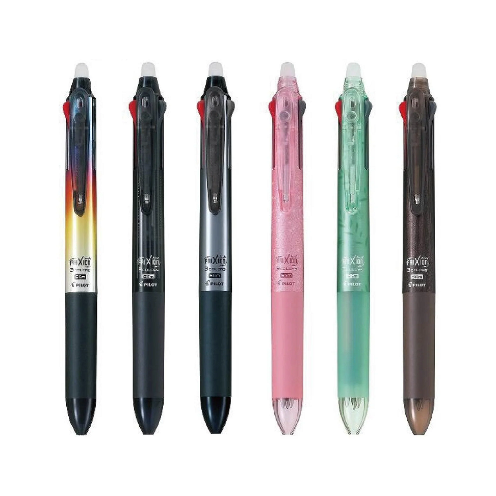 BOLIGRAFO PILOT FRIXION 3 COLORES 0.5 MM  2