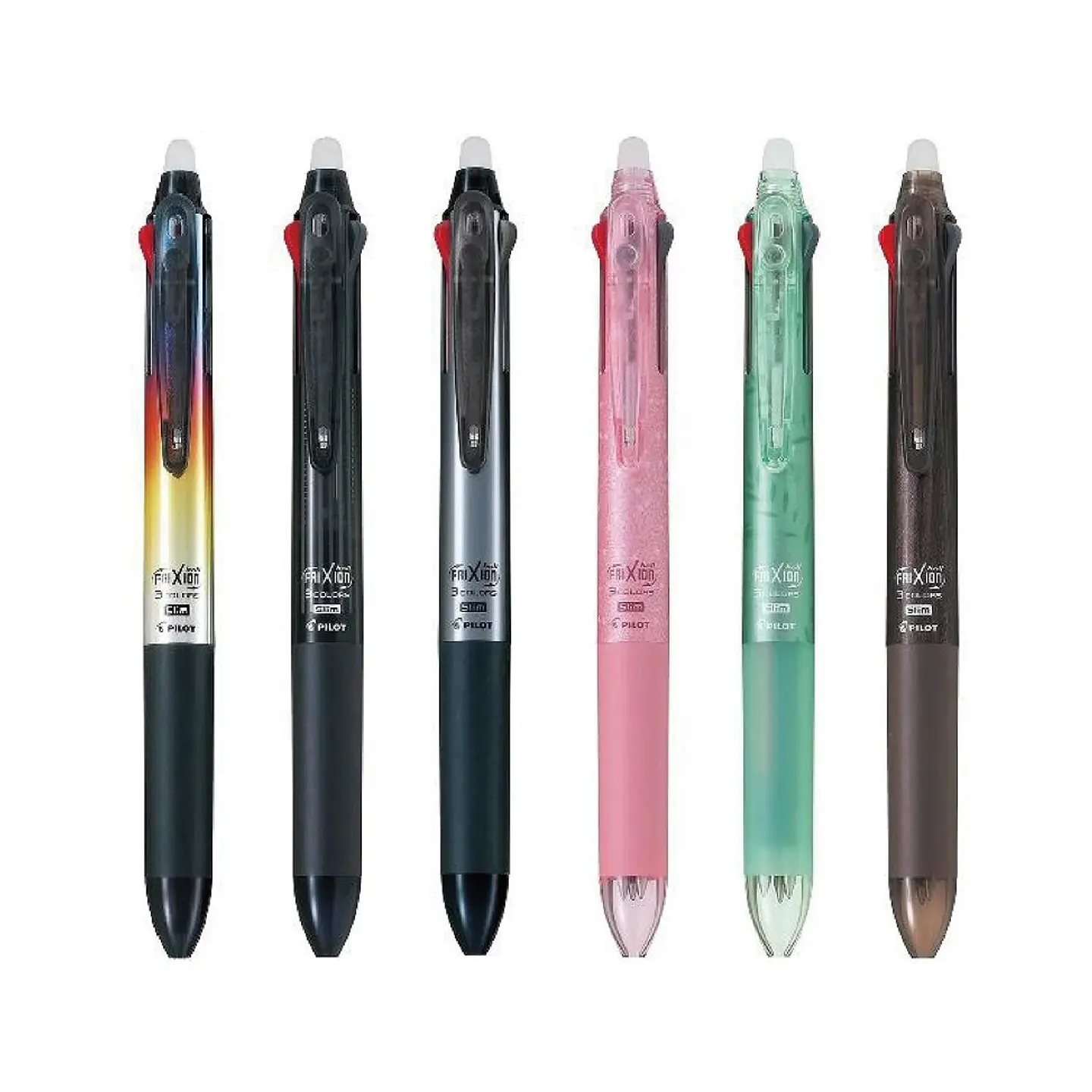 BOLIGRAFO PILOT FRIXION 3 COLORES 0.5 MM  2