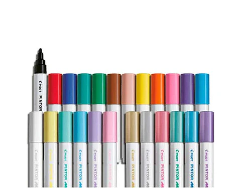 MARCADOR DE PINTURA ACRÍLICA  PILOT PINTOR MEDIDA 1.4 MM DISTINTOS COLORES