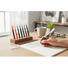 Caja 12 lapices tinta liquida, KOLOREA LINE ART