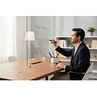 MARCADOR DE PIZARRA BLANCA DOBLE PUNTA FINA O CUADRADA 4