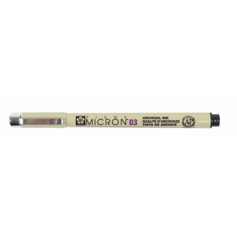 Pigma Micron Tiralíneas 0.3/0.5 negro 2