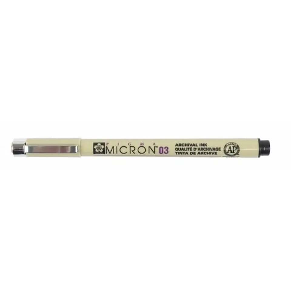 Pigma Micron Tiralíneas 0.3/0.5 negro 2