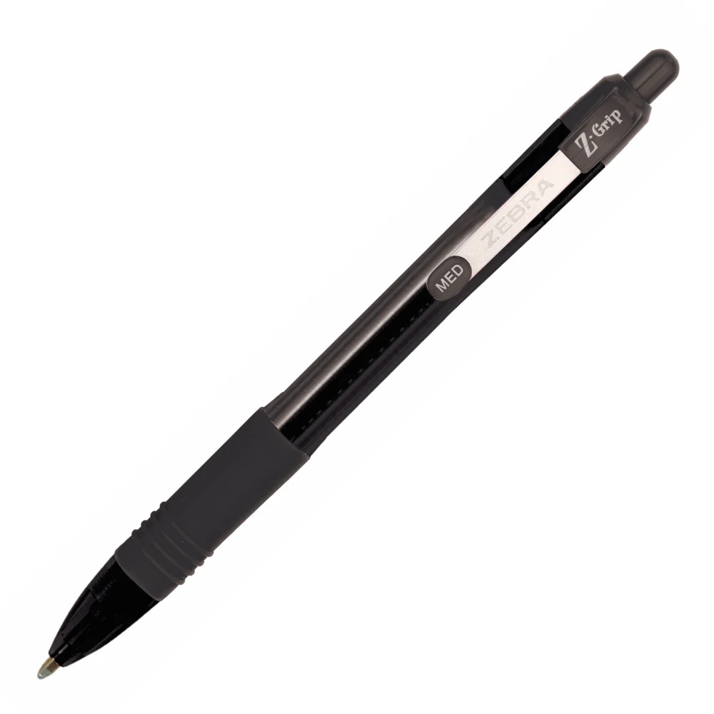 Bolígrafo Retráctil Z-Grip Zebra 1.0 MM PACK 6 UNIDADES AZUL O NEGRO 4