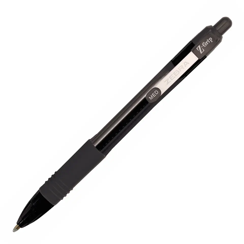 Bolígrafo Retráctil Z-Grip Zebra 1.0 MM PACK 6 UNIDADES AZUL O NEGRO 4