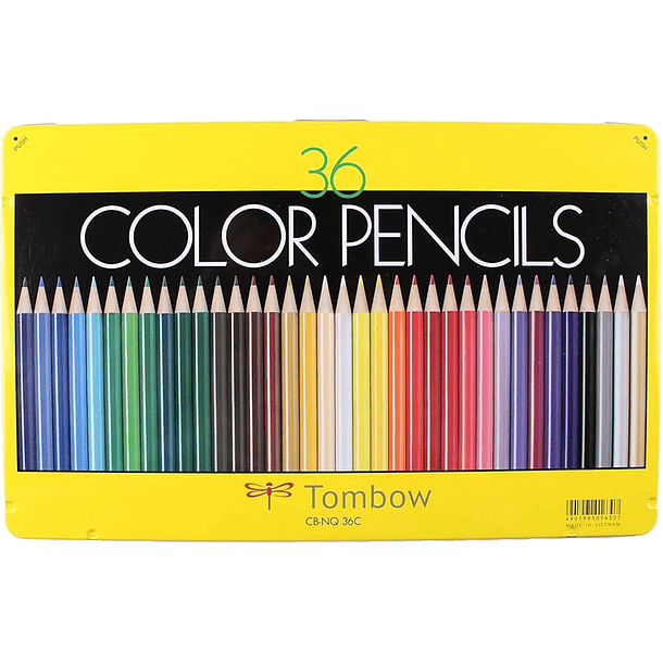 Tombow Lápices de colores en caja metal 12/36 colores 1