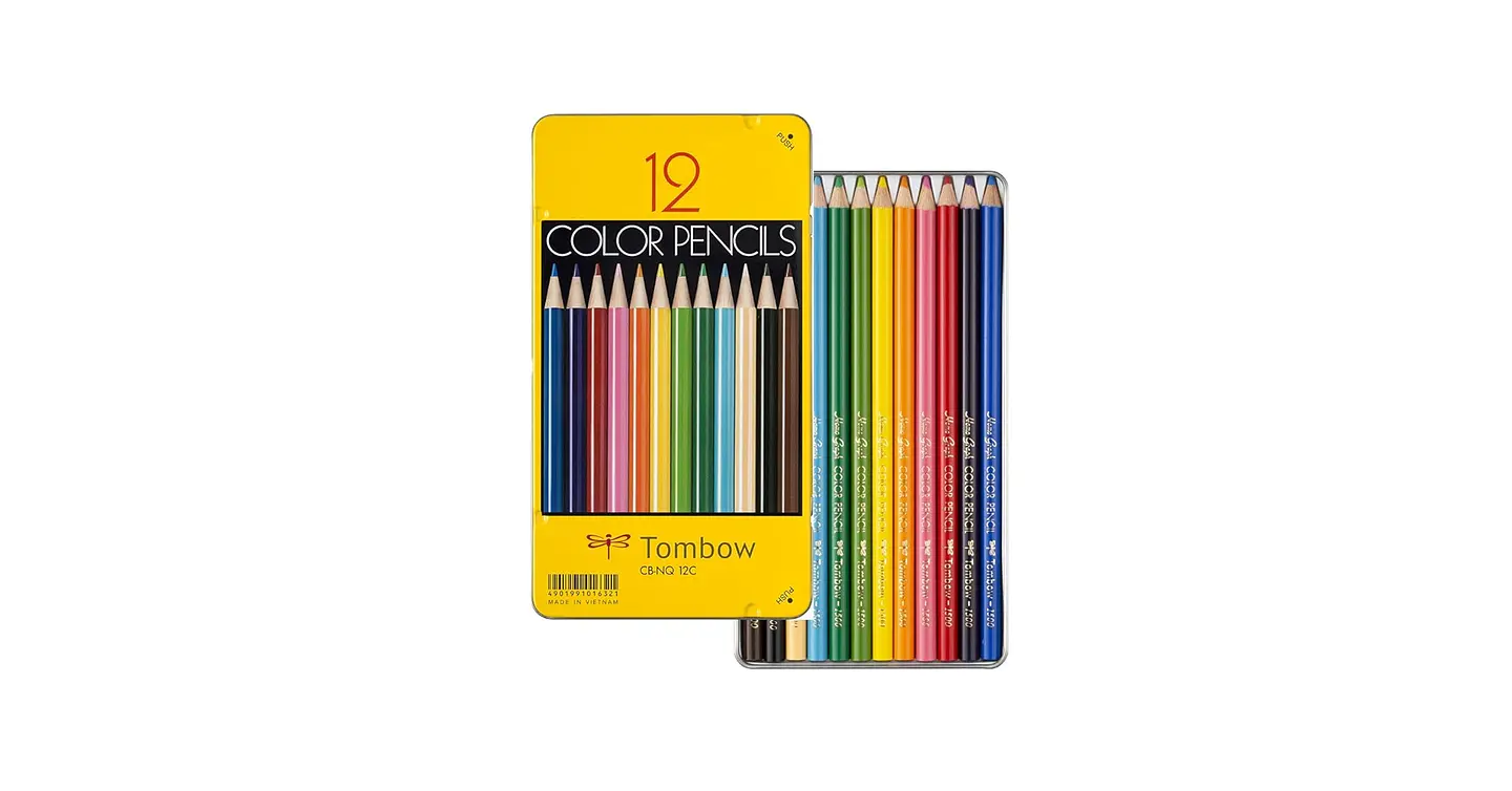 Tombow Lápices de colores en caja metal 12/36 colores 3