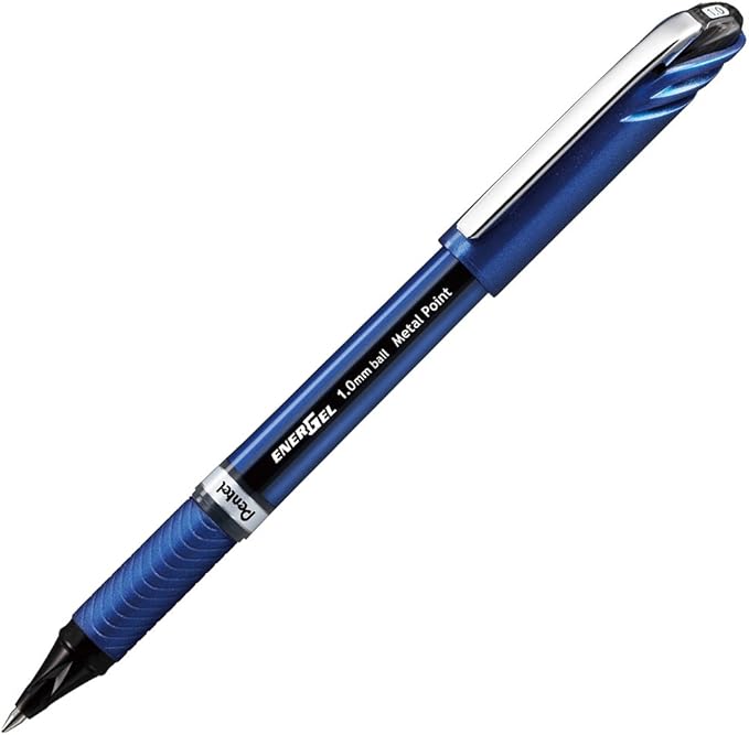 Pentel , EnerGel Euro 1.0mm Tinta negra 1.0mm Secado rapido 1