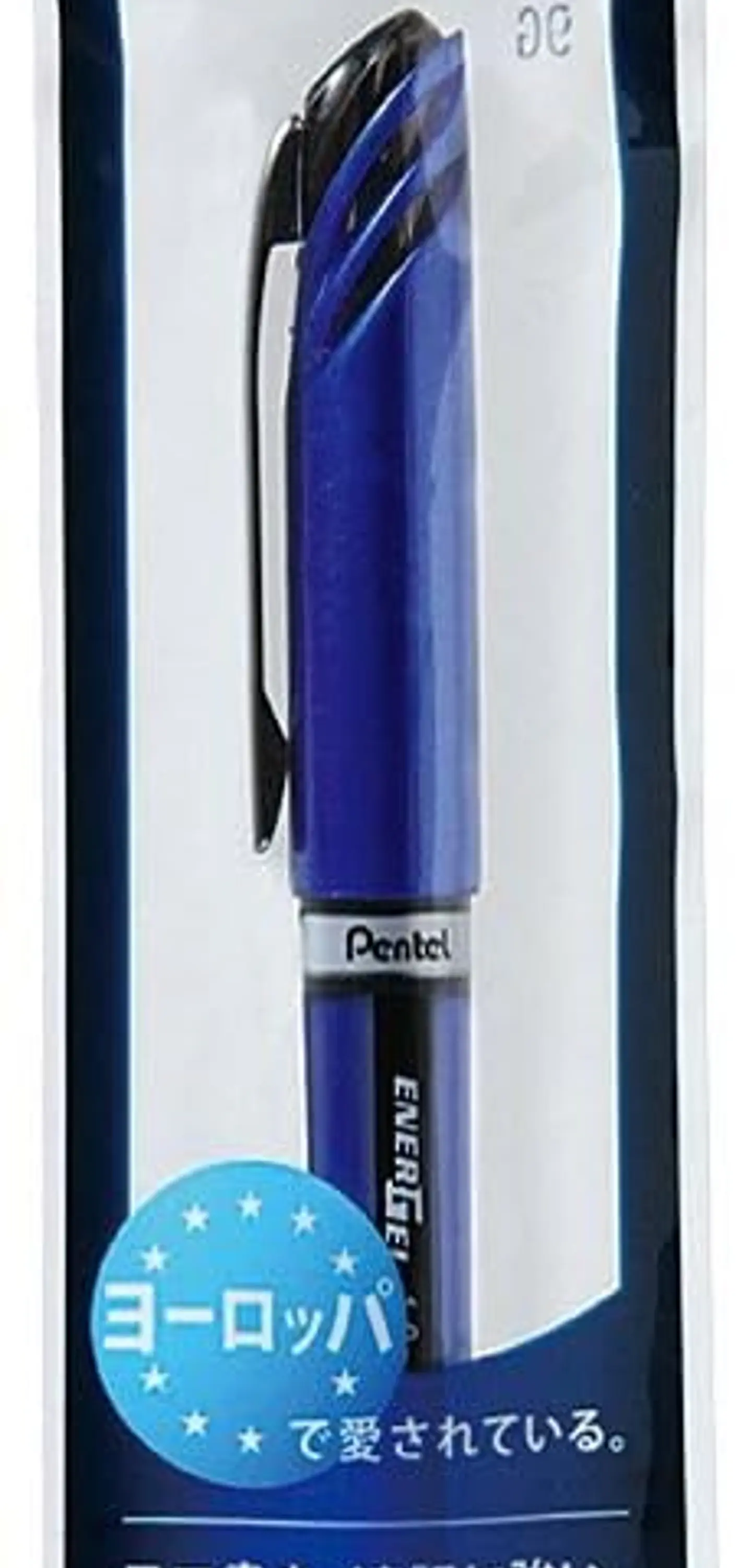 Pentel , EnerGel Euro 1.0mm Tinta negra 1.0mm Secado rapido 2