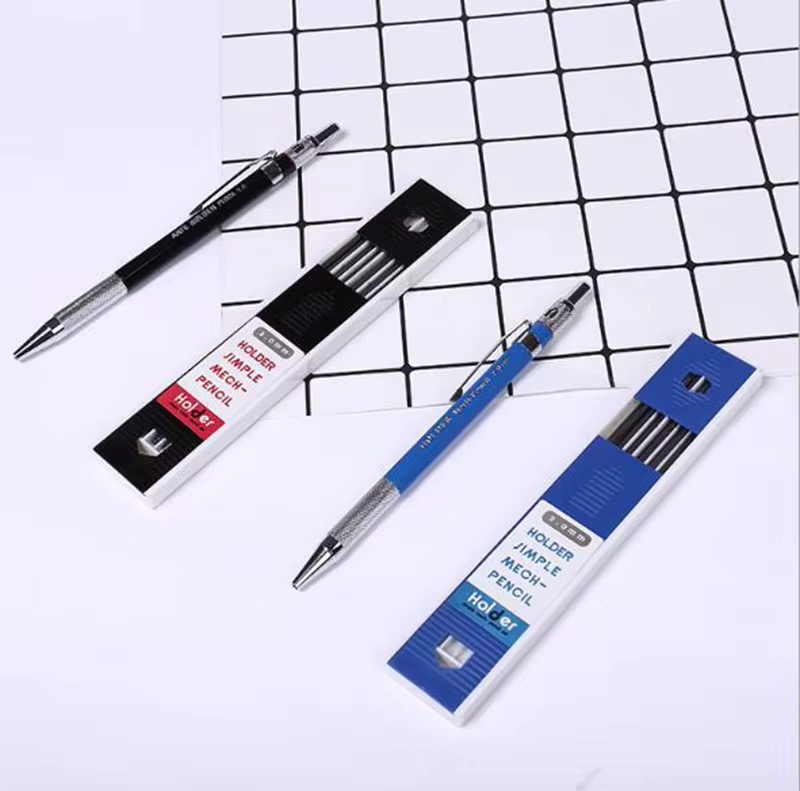 PORTAMINAS METALICO 2.0 MM INCLUYE SET MINAS (12UN) 1