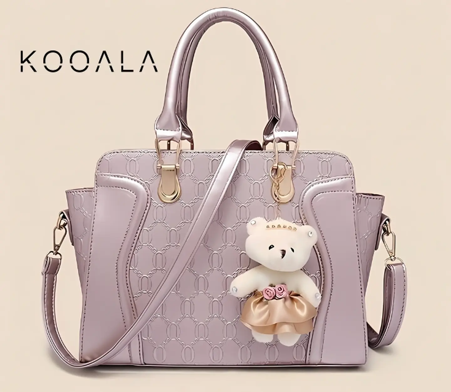 Set de Carteras 4 en 1 para Mujer con Morral y Neceser 3