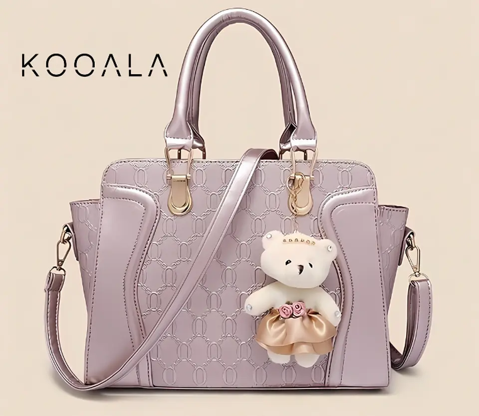 Set de Carteras 4 en 1 para Mujer con Morral y Neceser 3