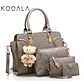 Set de Carteras 4 en 1 para Mujer con Morral y Neceser - Miniatura 9