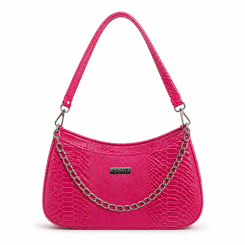 Cartera Baguette Croco Shine para Mujer