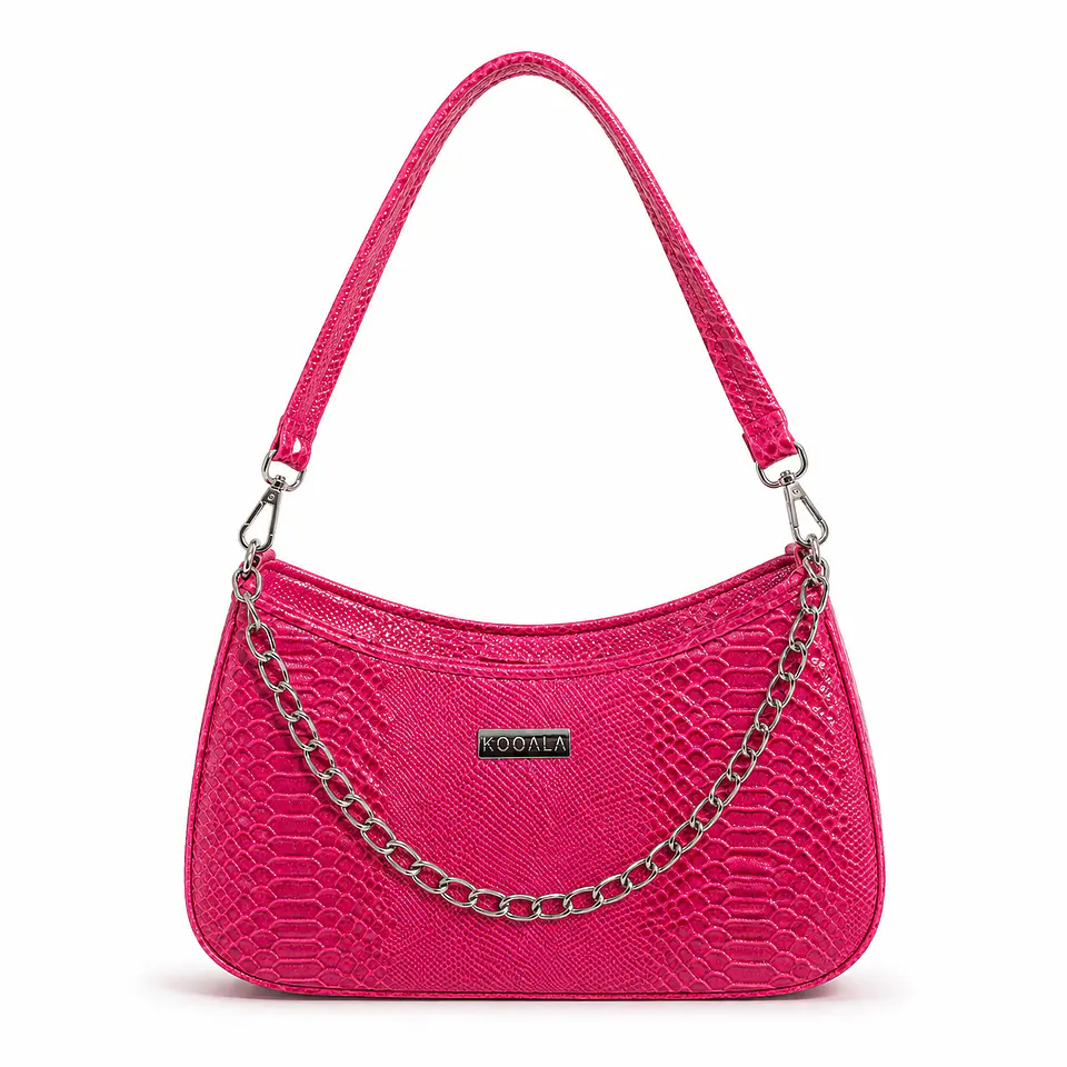 Cartera Baguette Croco Shine para Mujer 2