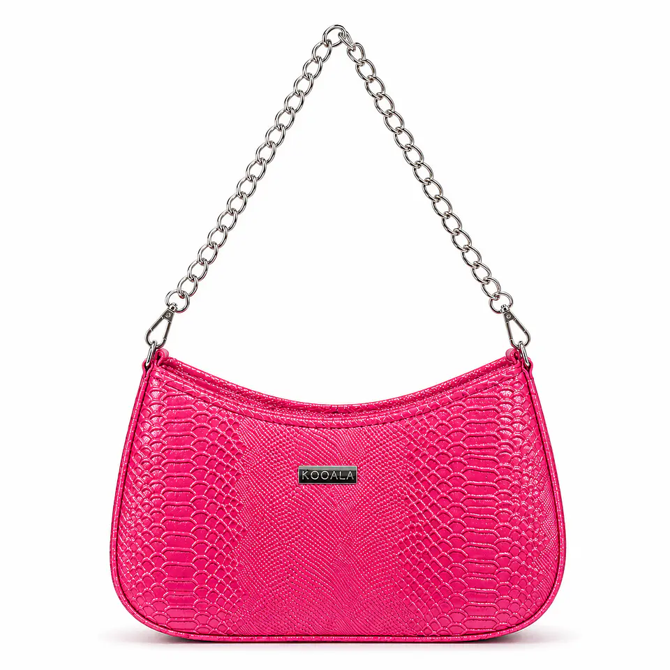 Cartera Baguette Croco Shine para Mujer 5