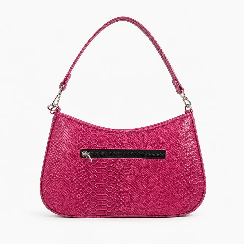 Cartera Baguette Croco Shine para Mujer 7