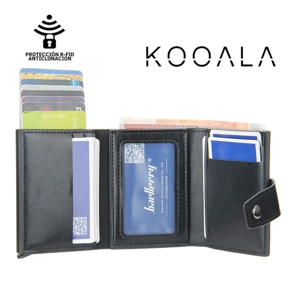 Billetera Smart KOOALA con Tarjetero Automático RFID 3