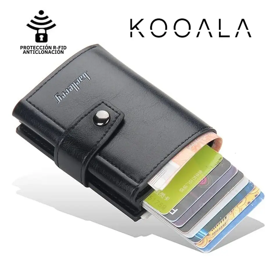 Billetera Smart KOOALA con Tarjetero Automático RFID 4