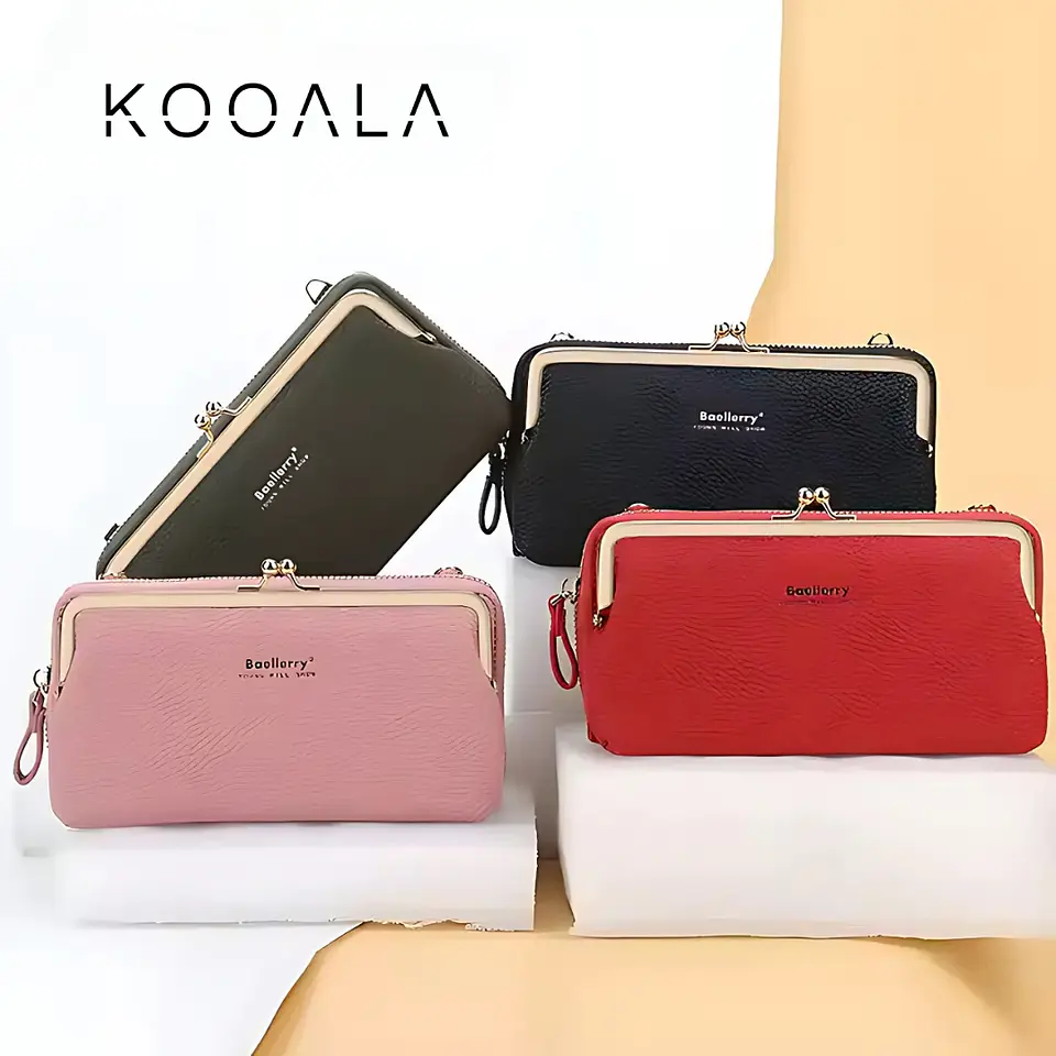 Billetera Cartera Baellerry Peach Rosada para Mujer 6