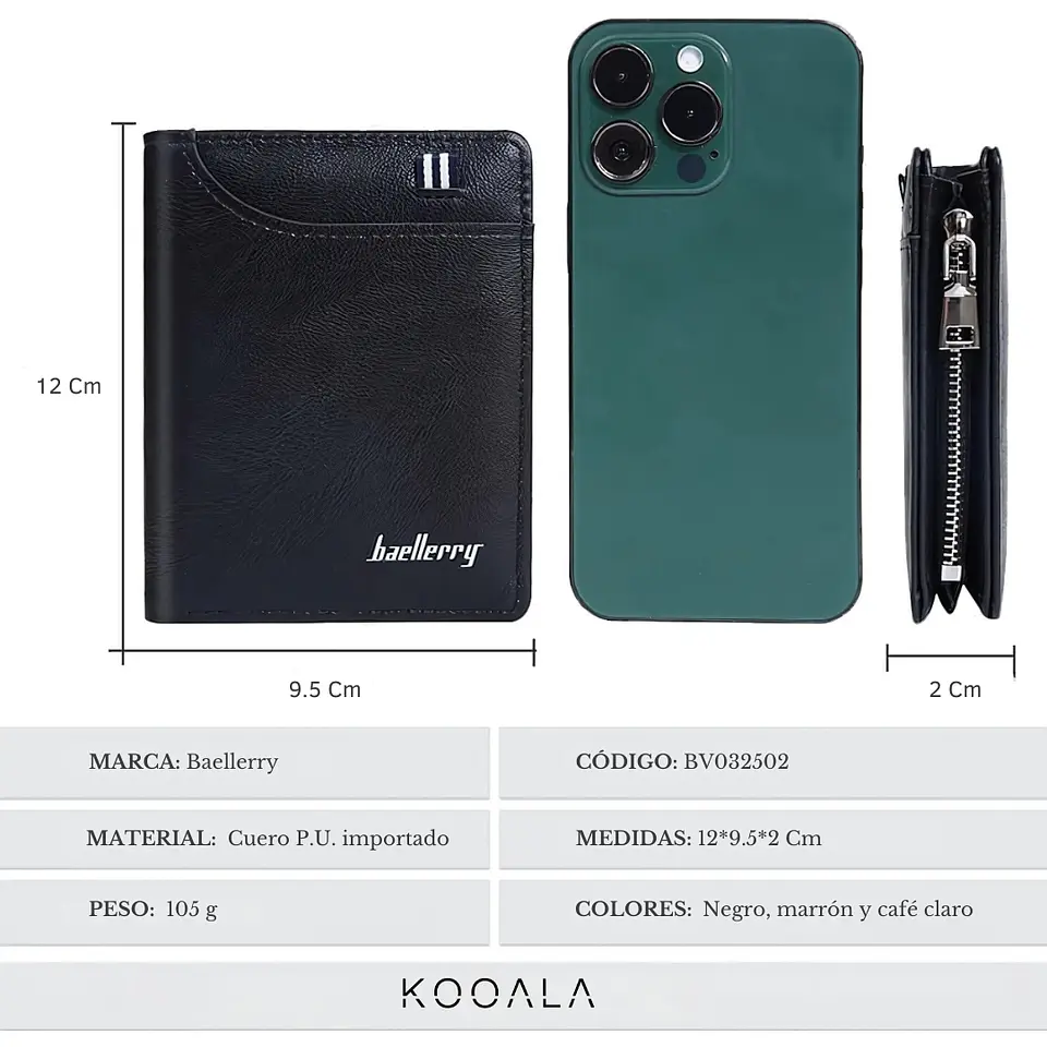 Billetera Baellerry Men Legacy Pro para Hombre 5