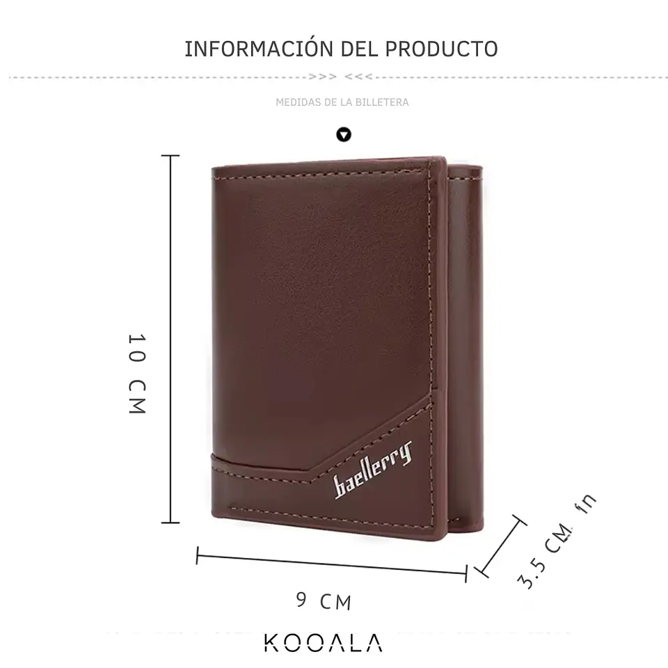 Billetera Baellerry Men Shield RFID para Hombre 5