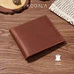 Billetera Classic Camel de Cuero Genuino - Miniatura 1