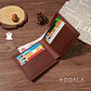 Billetera Classic Camel de Cuero Genuino - Miniatura 4
