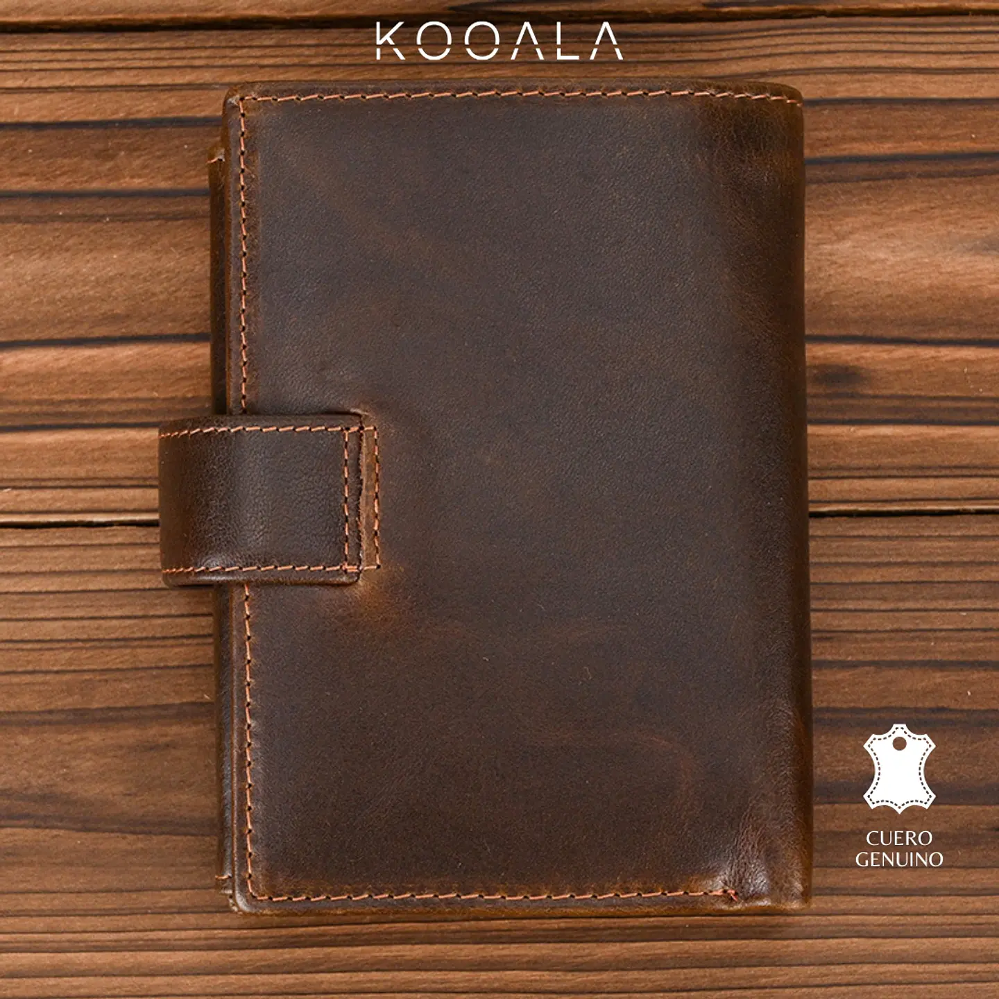 Billetera Premium Leather Max de Cuero Genuino 4