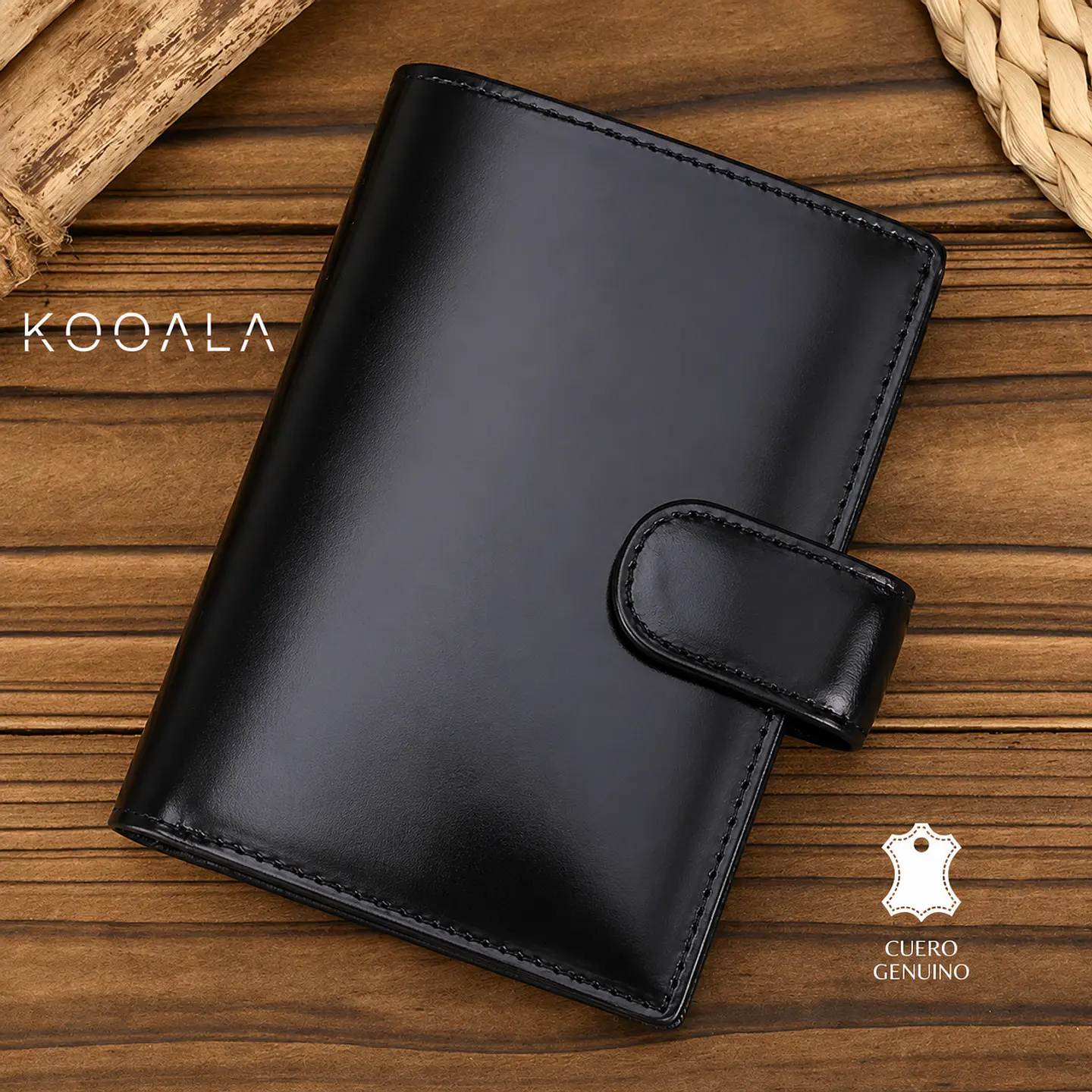 Billetera Premium Leather Max de Cuero Genuino 10