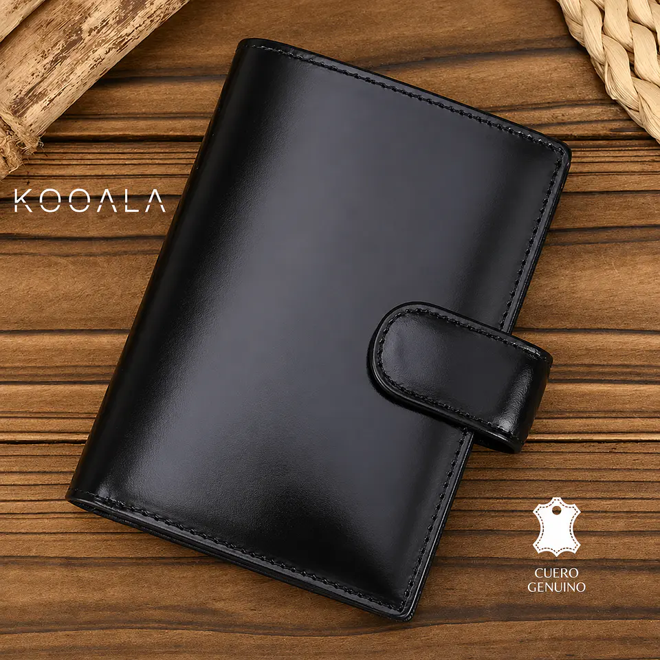 Billetera Premium Leather Max de Cuero Genuino 10