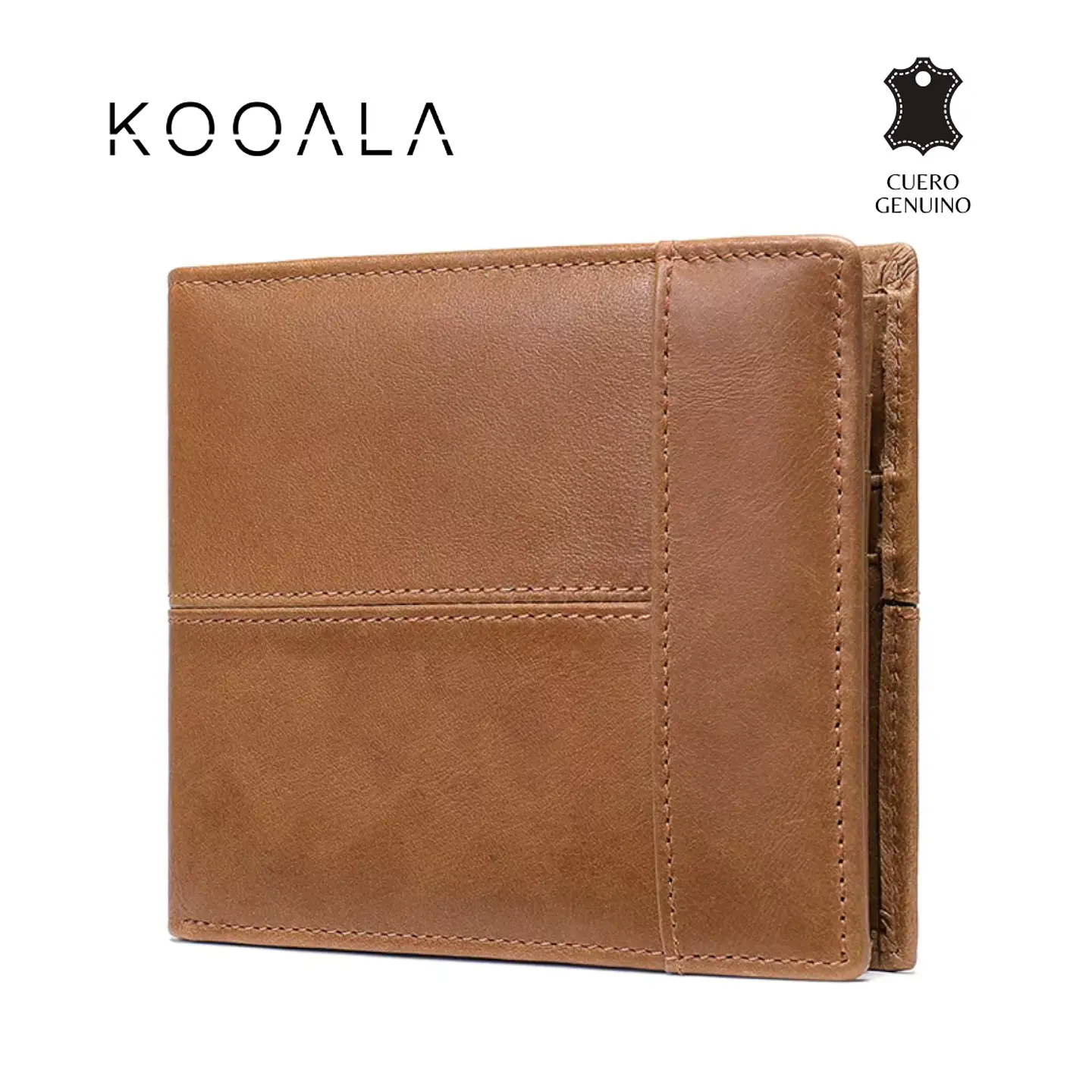 Billetera Slim Classic Pro de Cuero Genuino 2