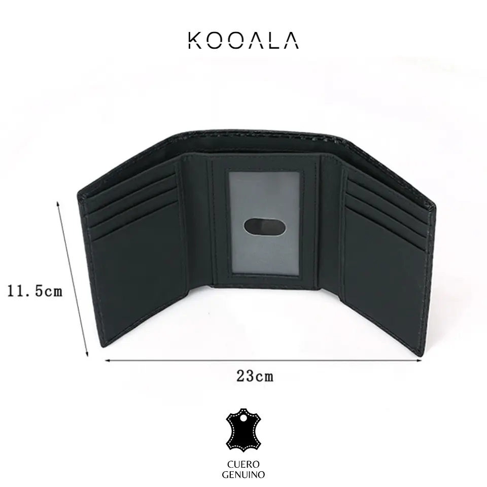 Billetera Leo de Microfibra para Hombre 4