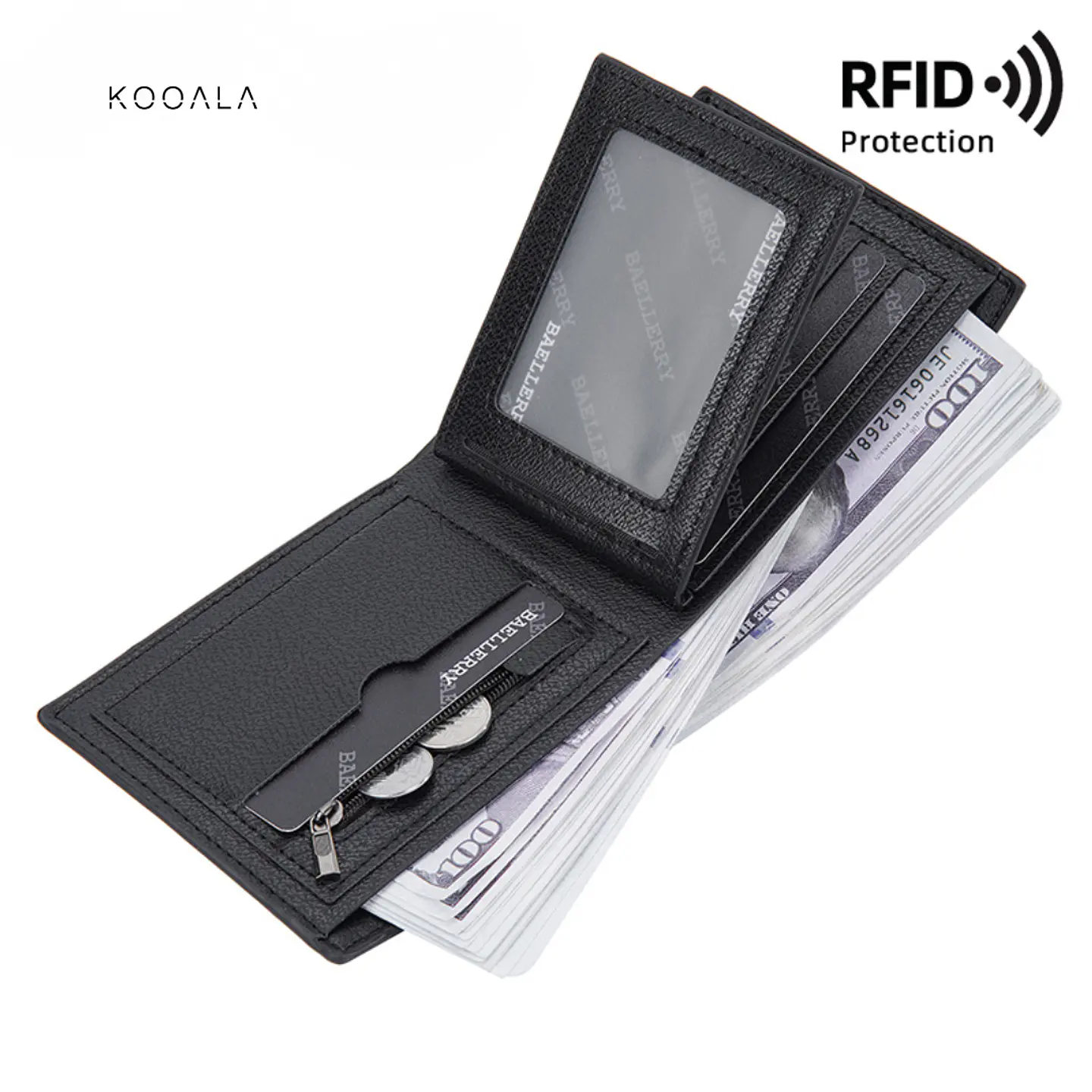 Billetera Baellerry Classic Horizontal RFID para Hombre 2