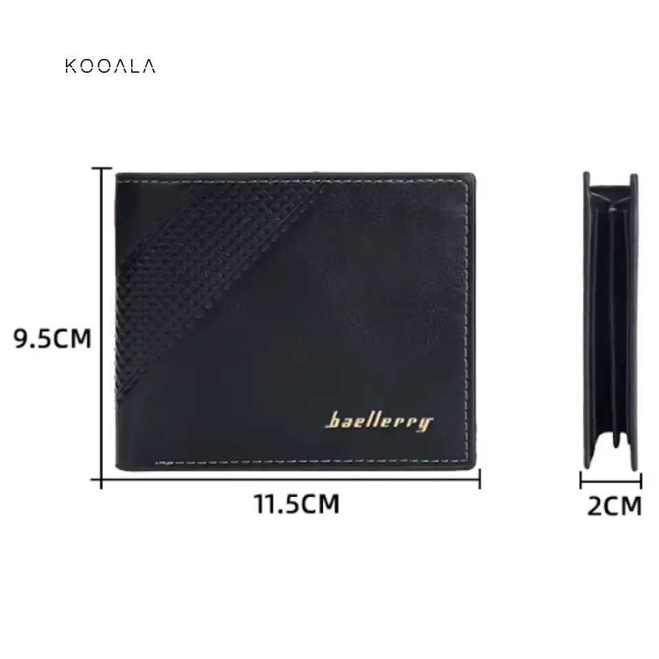 Billetera Baellerry Classic Horizontal RFID para Hombre 5