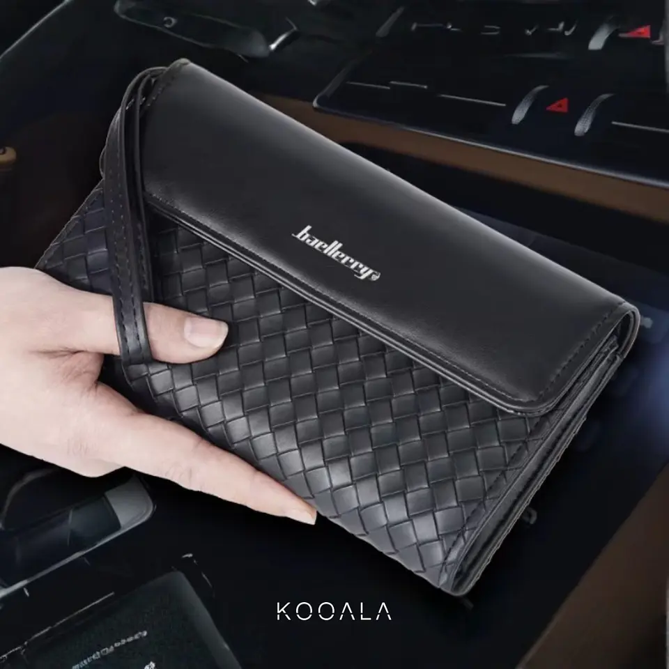 Billetera Baellerry Executive Weave de Mano para Hombre 5
