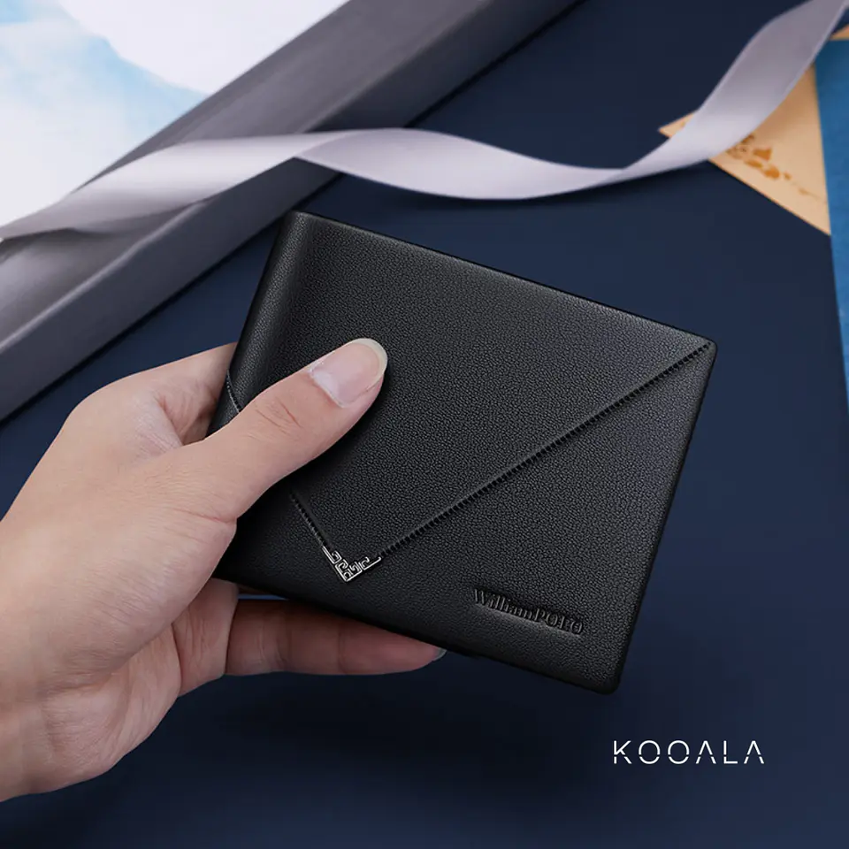 Billetera William Polo Signature Envelope RFID de Cuero 2