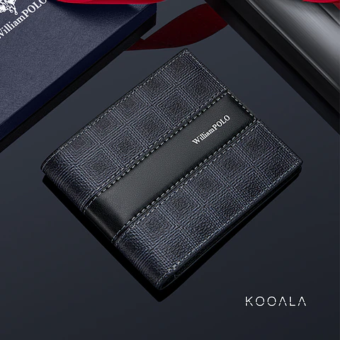 Billetera William Polo Prestige Line de Cuero Genuino