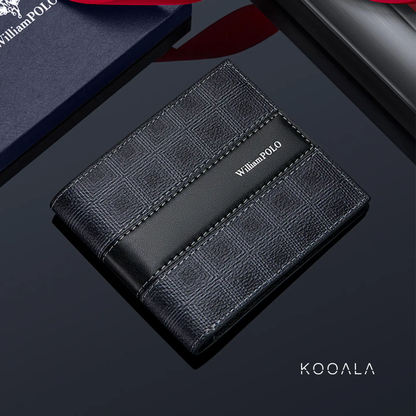 Billetera William Polo Prestige Line de Cuero Genuino 1