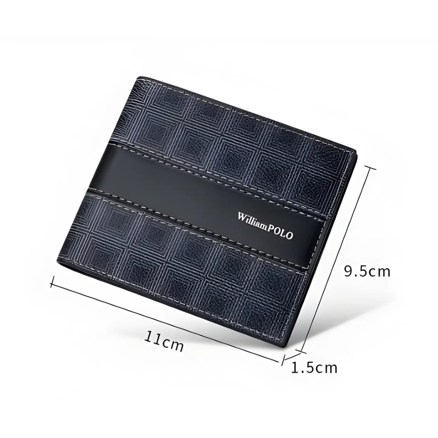 Billetera William Polo Prestige Line de Cuero Genuino 7