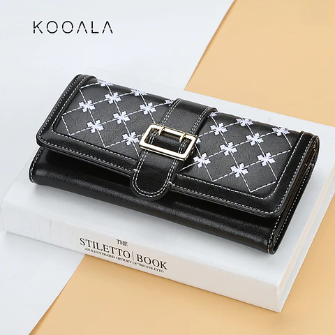 Billetera Baellerry Luxe Pattern con Hebilla para Mujer