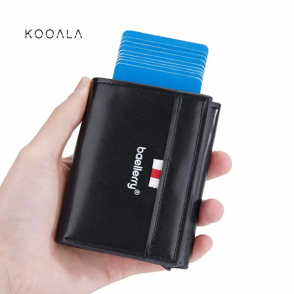 Billetera Smart Plus Baellerry RFID para Hombre 1