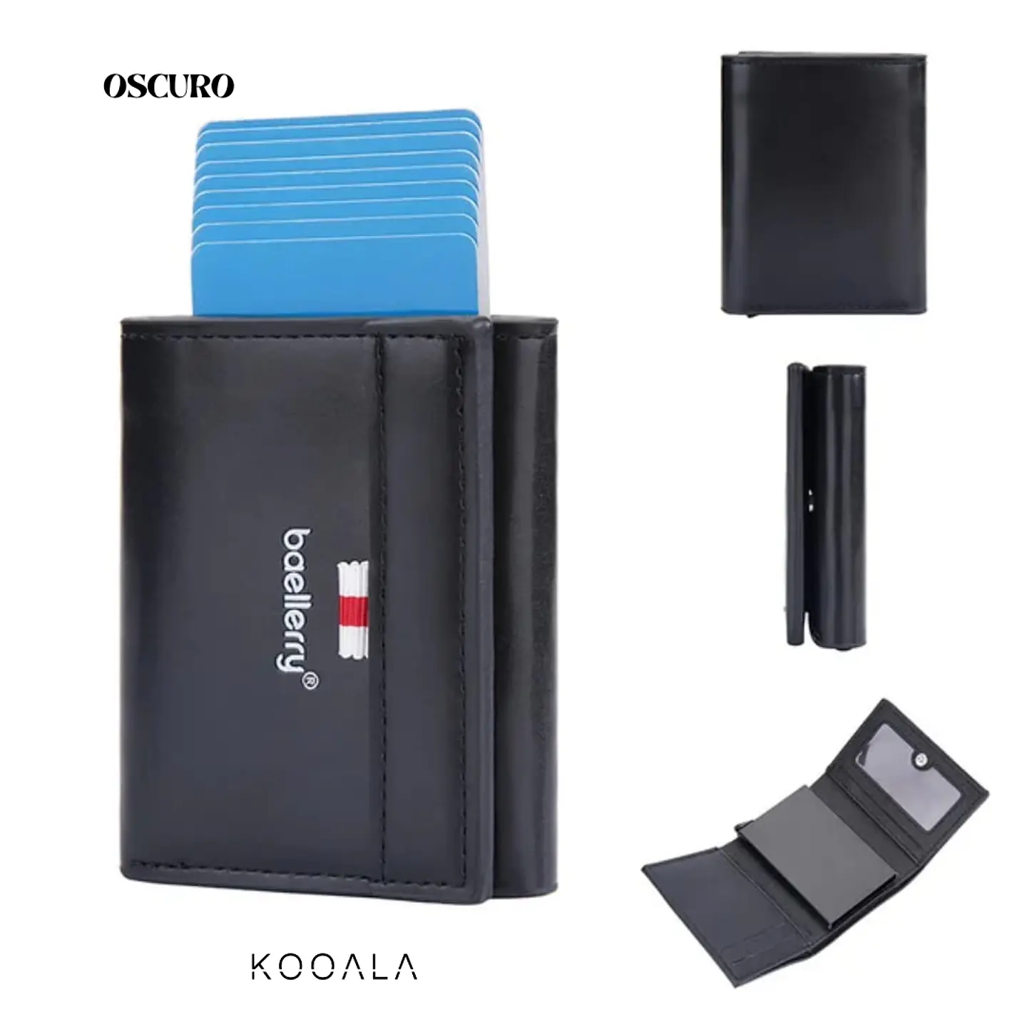 Billetera Smart Plus Baellerry RFID para Hombre 6