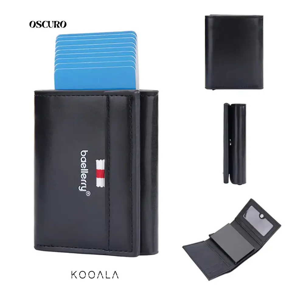 Billetera Smart Plus Baellerry RFID para Hombre 6