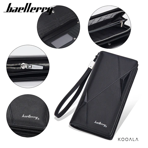 Billetera Larga de Mano Baellerry Executive para Hombre