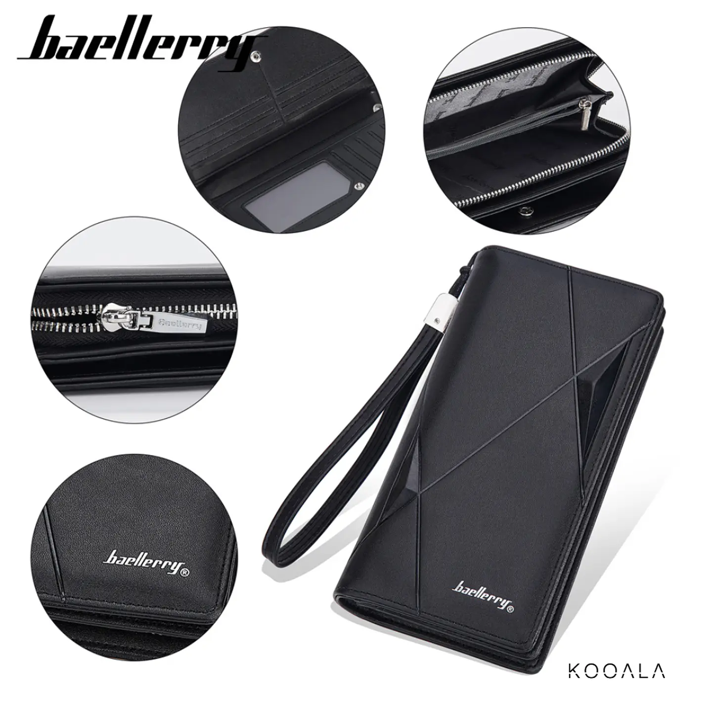 Billetera Larga de Mano Baellerry Executive para Hombre 2