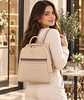 Mochila Ardilla Roja A4 Beige para Mujer - Miniatura 1