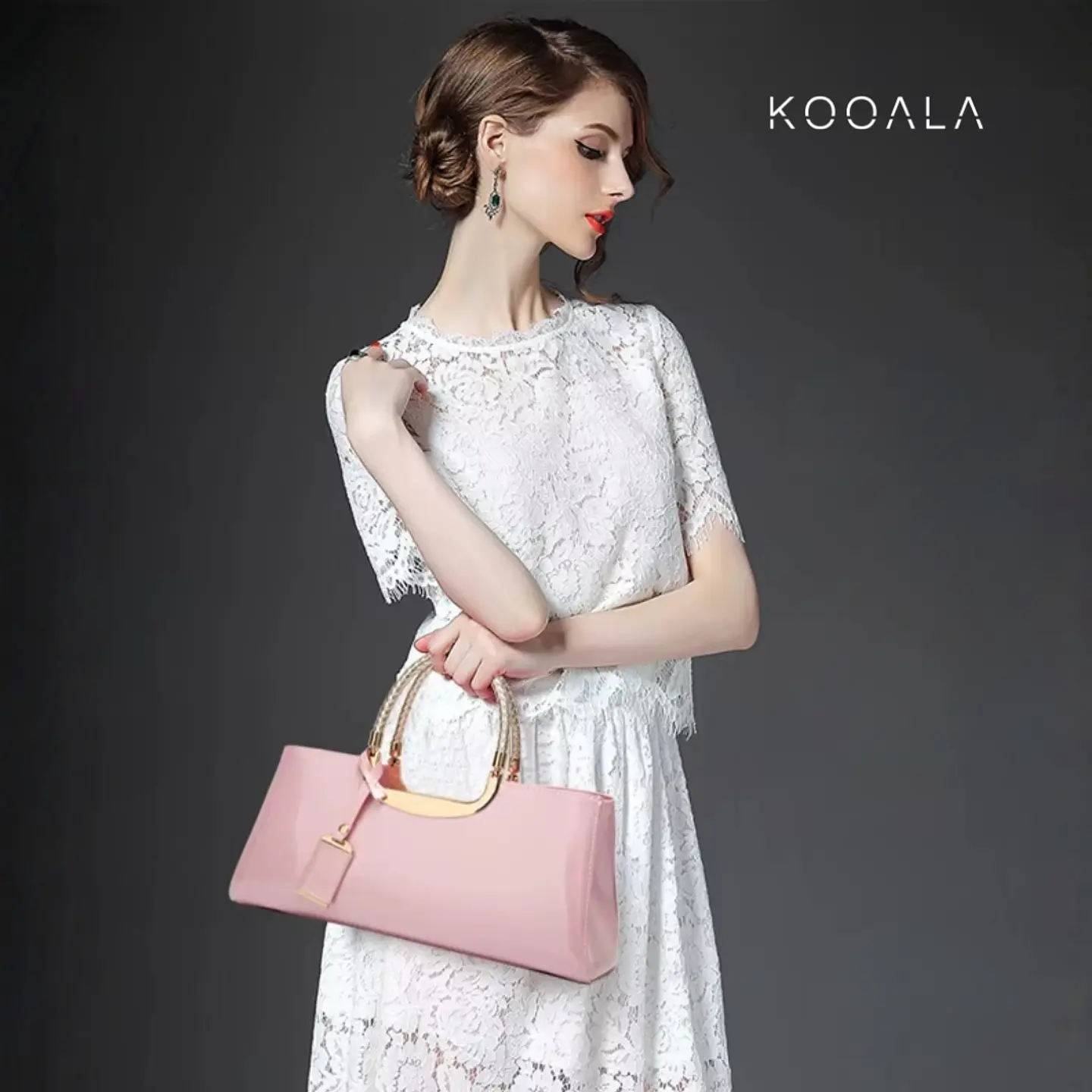 Cartera de Fiesta Dasha Brillante para Mujer 7