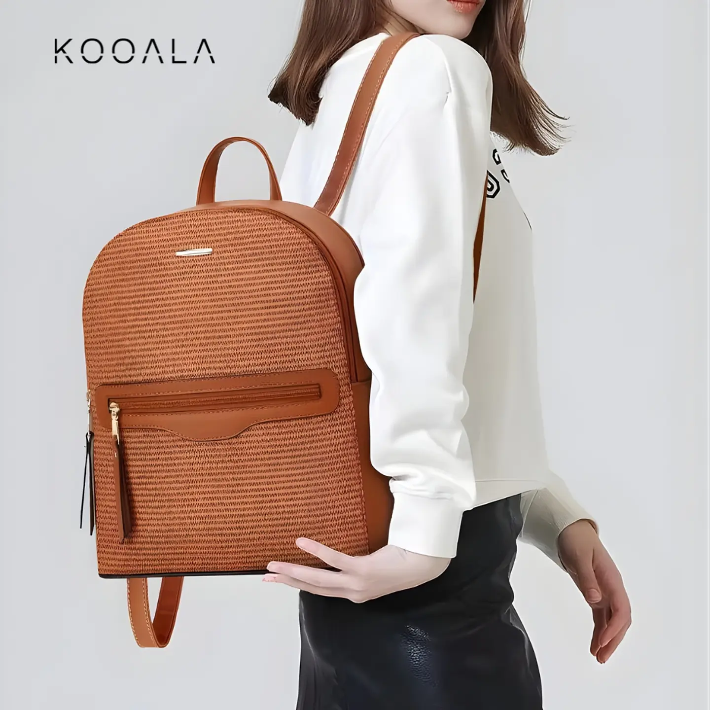 Set Mochila 3 Piezas Urban Trinity Camel 3